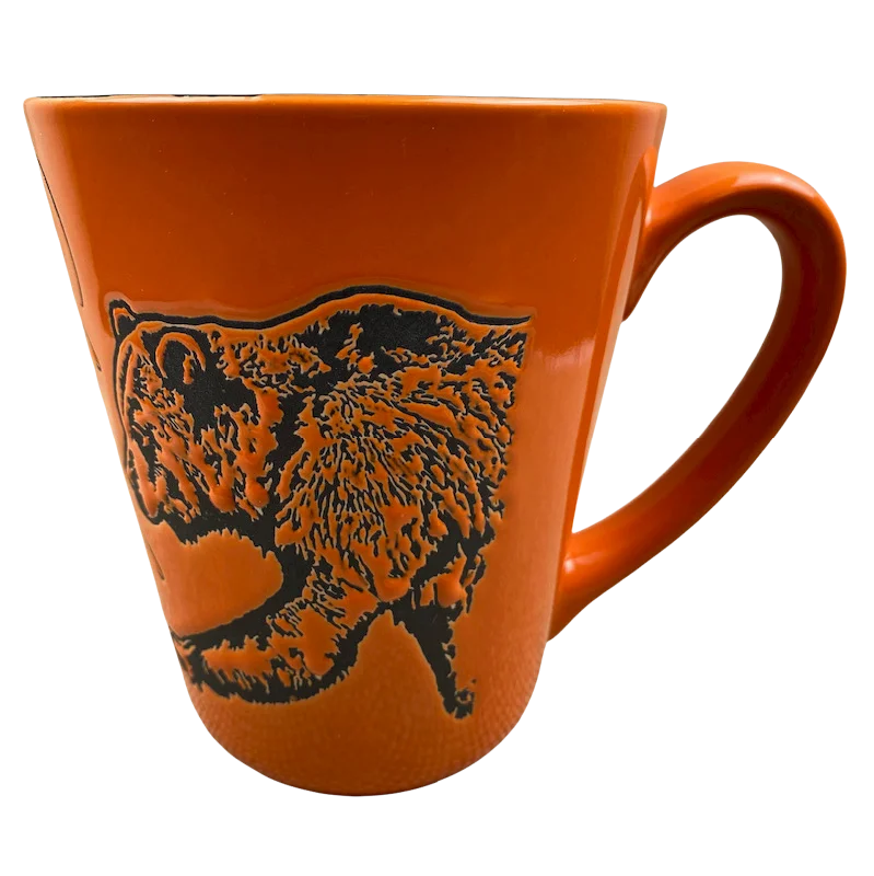 Alaska Etched & Embossed Bear Mug Arctic Circle Enterprises