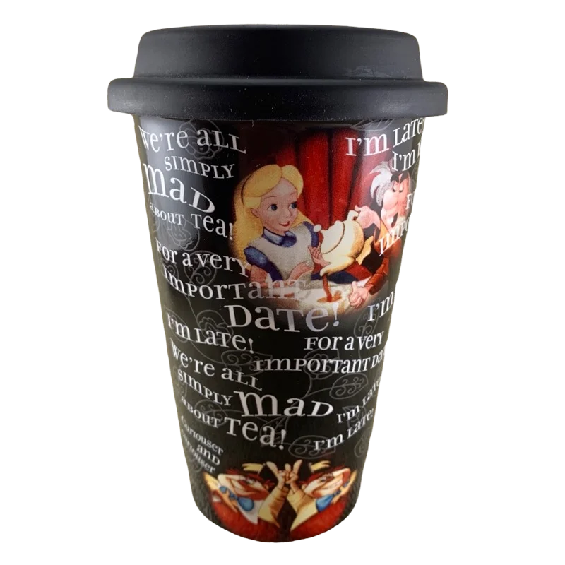 Alice In Wonderland Quotes Travel Tumbler Disney