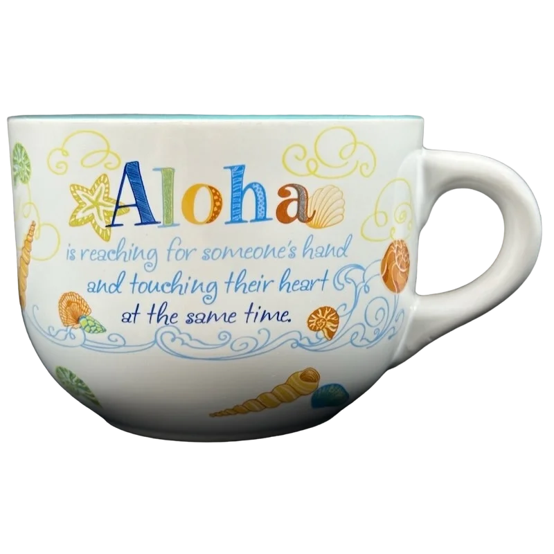 Aloha Is Oversized Mug Island Heritage