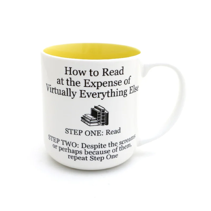 How to Read Mug, Gift for Book Lover, Reader, Bibliophile