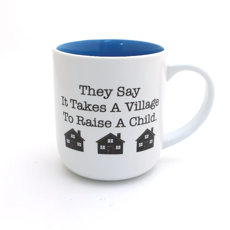 OOPS SALE It Takes a Village Mug, Mother's Day gift, gift for Mom, new parent