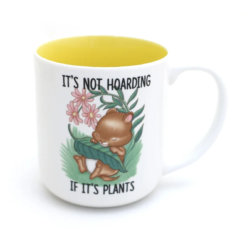 It's Not Hoarding if It's Plants mug, Plant collector gift, Plant mom