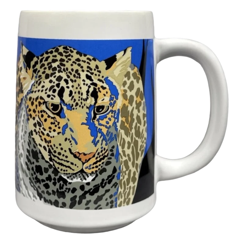 Lady Leopard Tom Taylor Large Mug Otagiri