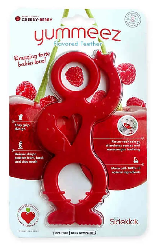 Lil' Sidekick Yumeez Flavored Teether in Berry