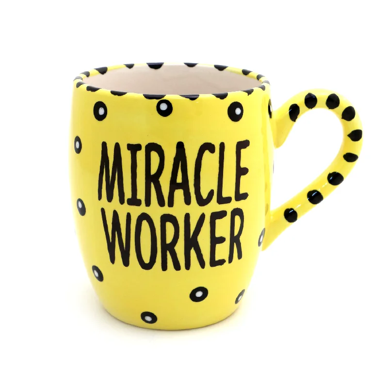 Miracle Worker mug, Criminal Minds. Penelope Garcia prop mug, volunteer gift