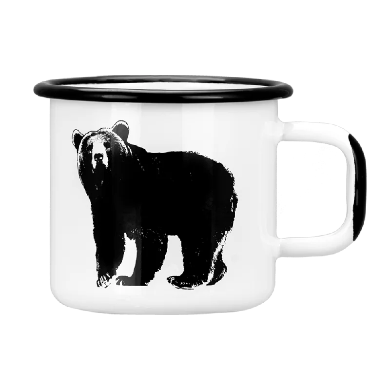 Muurla Nordic Bear Enamel Mug