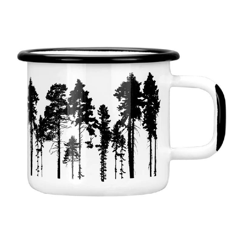 Muurla Nordic Forest Enamel Mug