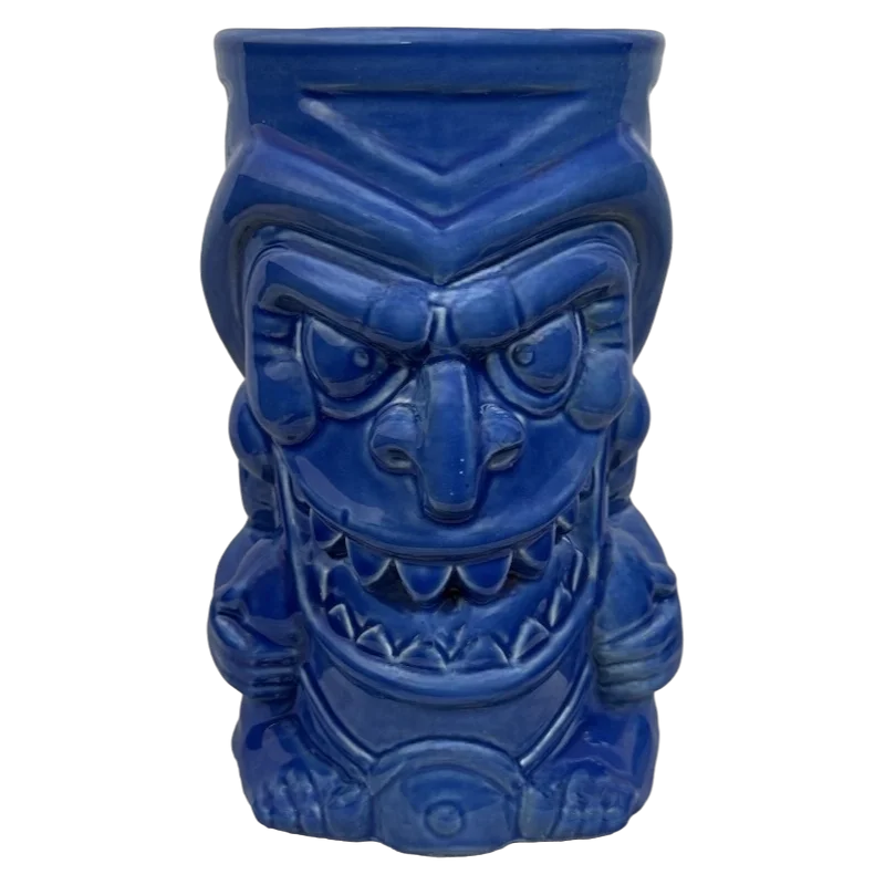 Steve Nazar Blue Tiki Mug 2018 Munktiki Imports