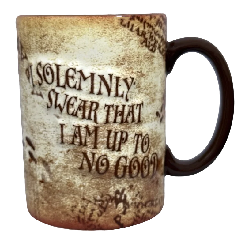 The Wizarding World Of Harry Potter Universal Studios The Marauder's Map Mug Warner Brothers