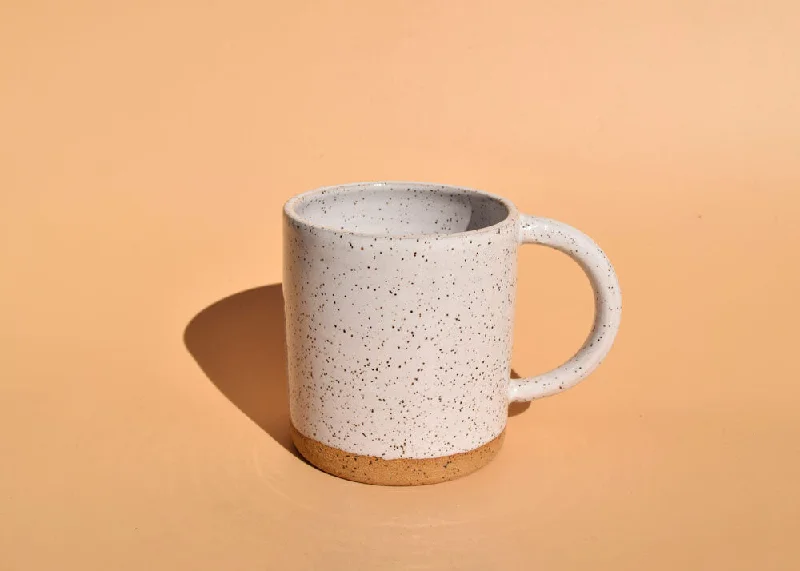 White Speckled Mug