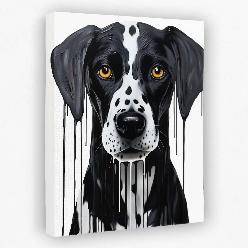 Black and White Dalmatian