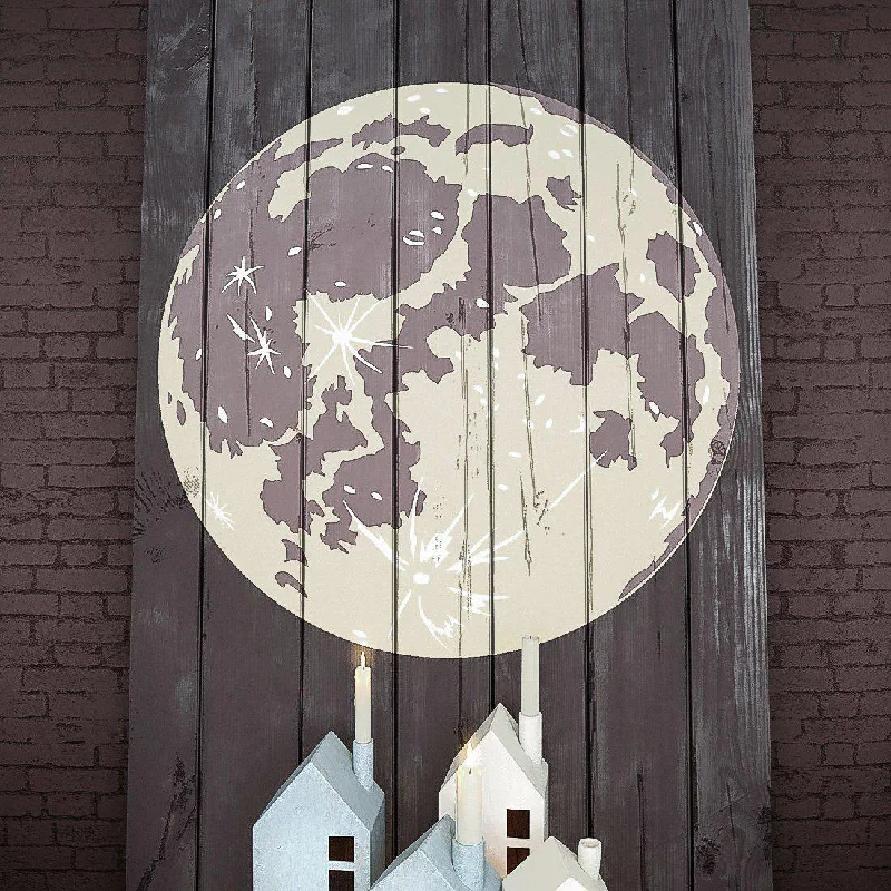 Full Moon Stencil- Moon Wall Stencil- Decorative Stencil