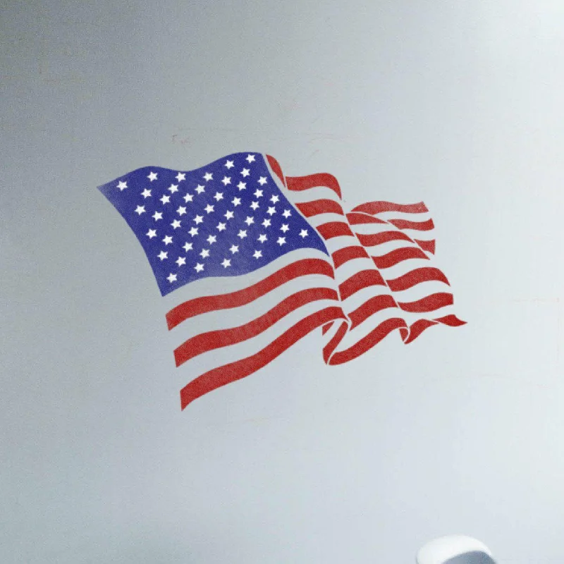 Independence Day Decorations - 4th of July Decor - Independence Day Stencil - American Flag Stencil