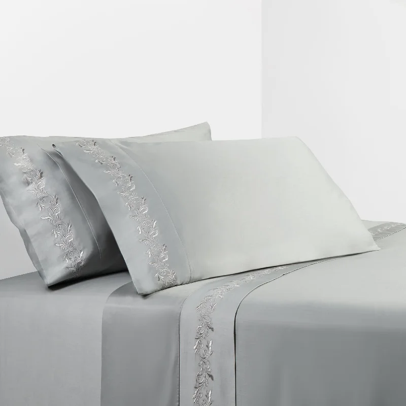 350TC Embroidery Scroll Sheet Set