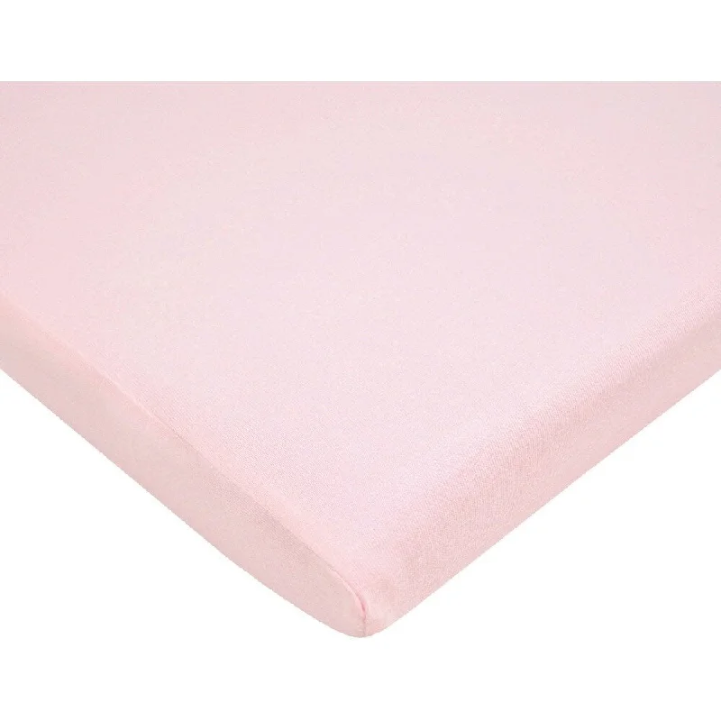 American Baby Company Supreme Jersey Cradle Sheet - Pink - 2 Pack