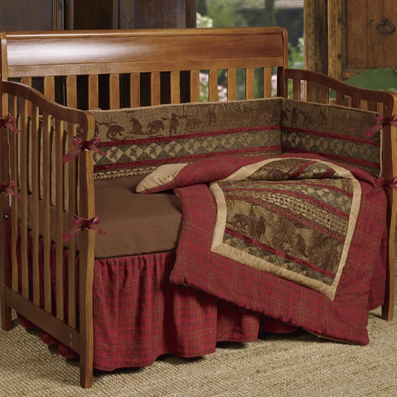 Baby Cascade Lodge Crib Bedding Set