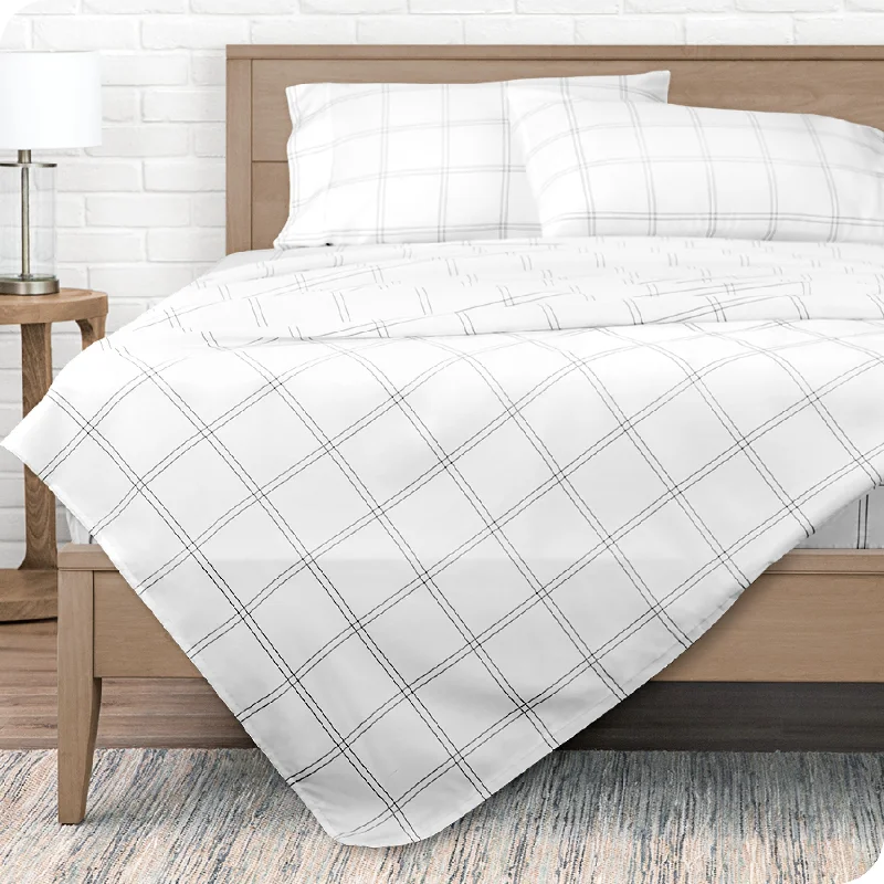 Modern Plaid - White/Graphite