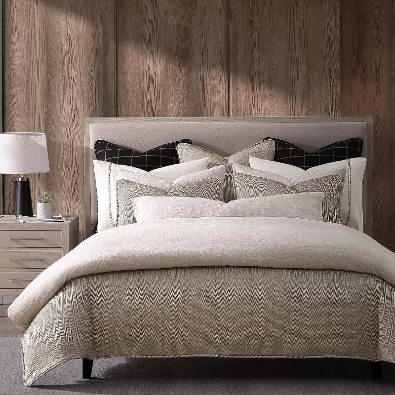 Chenille Herringbone Bedding Set