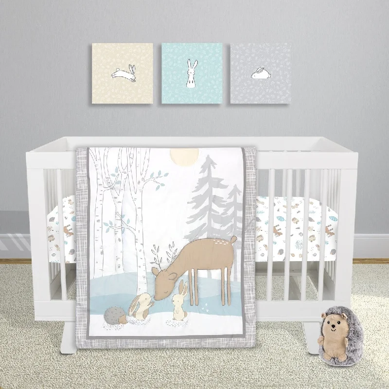 Cottontail Friends 4 Piece Crib Bedding Set by Sammy & Lou