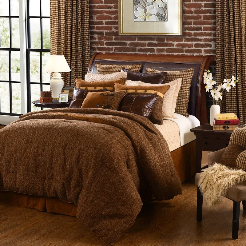 Crestwood Tweed & Herringbone Bedding Set