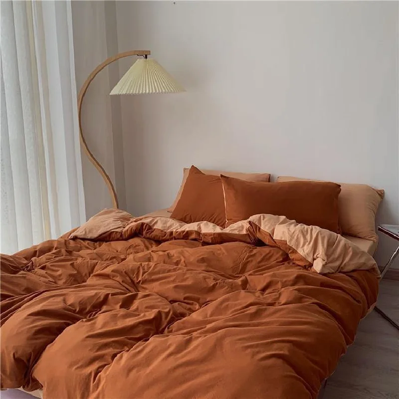 Duo Bedding Set / Orange