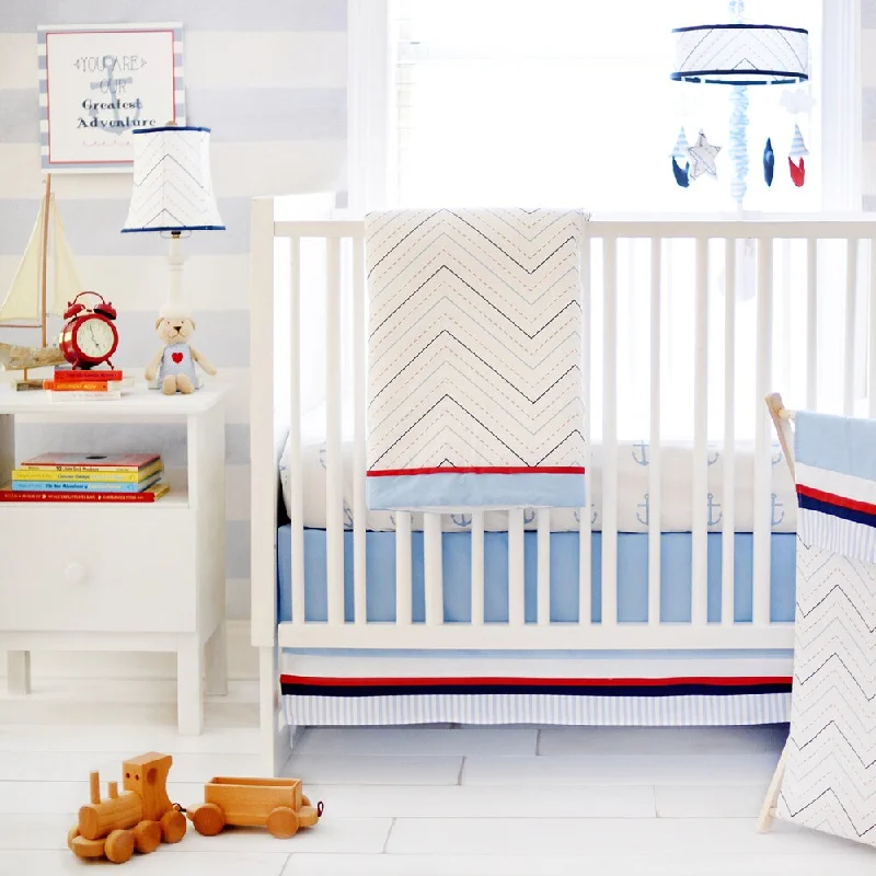 My Baby Sam First Mate 3-piece Crib Bedding Set