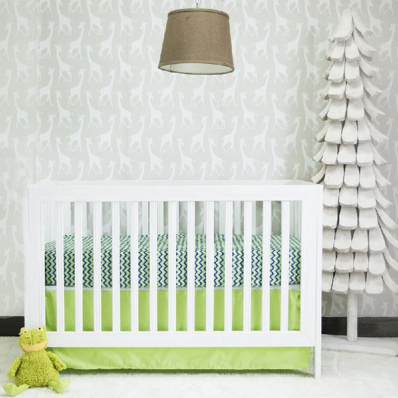 Pam Grace Creations Chevron Basics 2-piece Crib Bedding Set