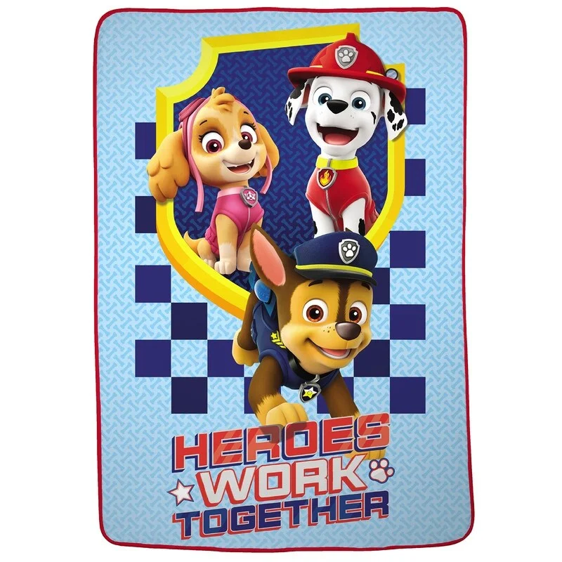 Paw Patrol "Hero's Work" Blanket