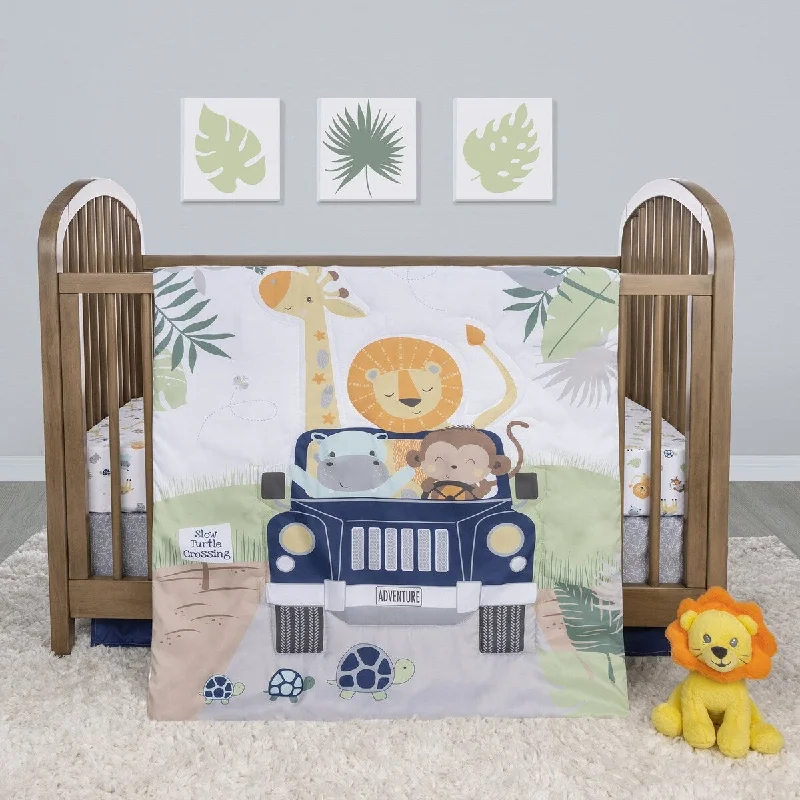 Sammy & Lou Off Road Adventure 4 Piece Crib Bedding Set