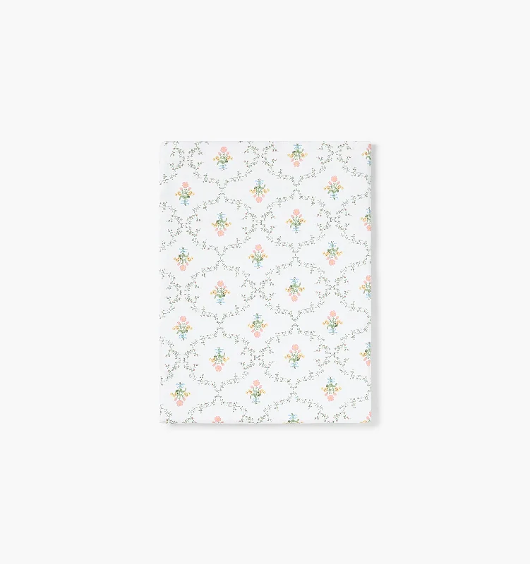 The Crib Sheet - Pastel Trellis