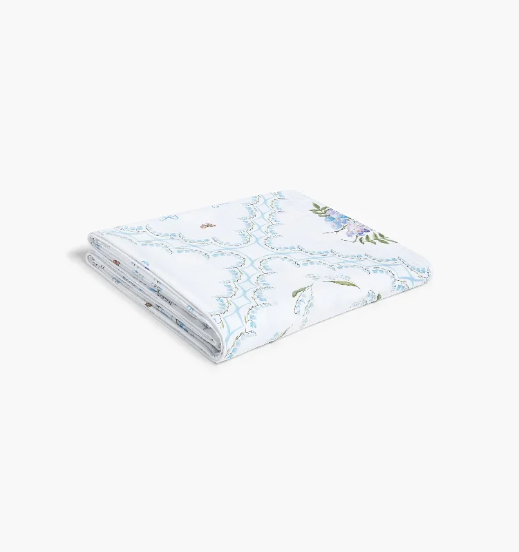 The Top Sheet - White Floral Patchwork