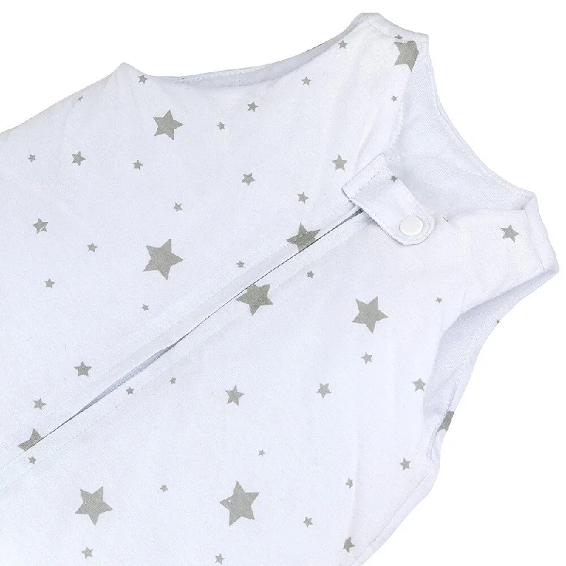 Winter Wearable Blanket Sleep Bag Grey Stars -Medium 3-6 Months - N/A