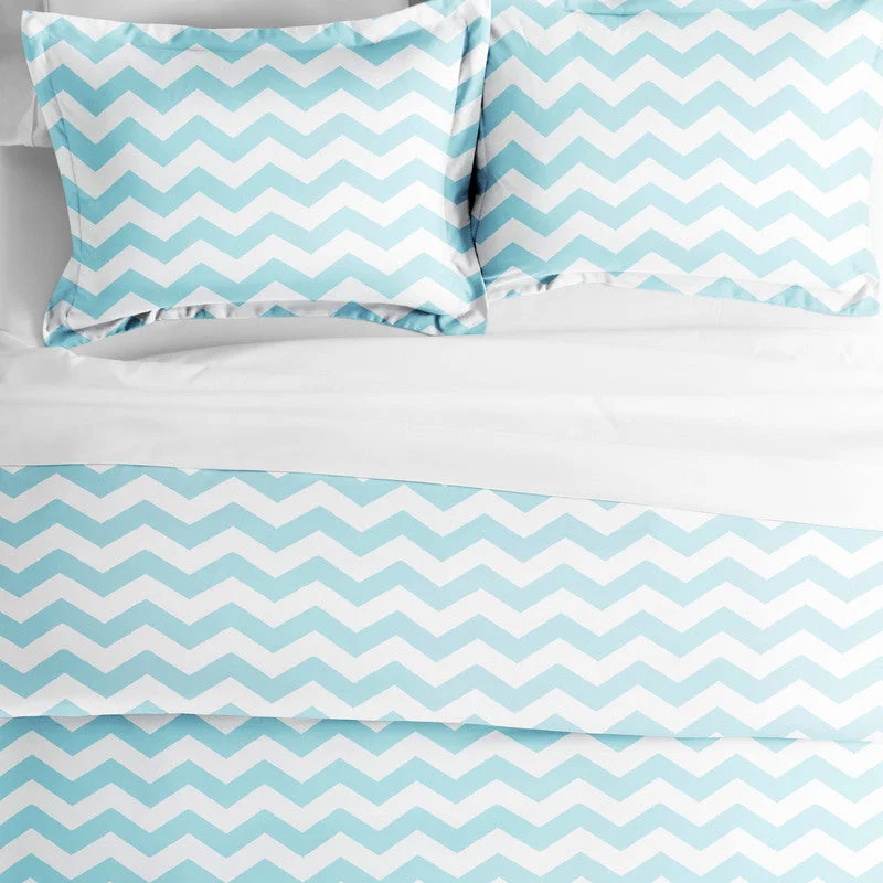 Arrow Turquoise Pattern Duvet Cover Set Ultra Soft Microfiber Bedding