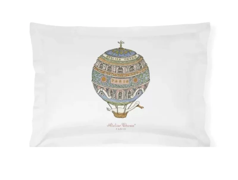 Atelier Choux Hot Air Balloons Standard Sham