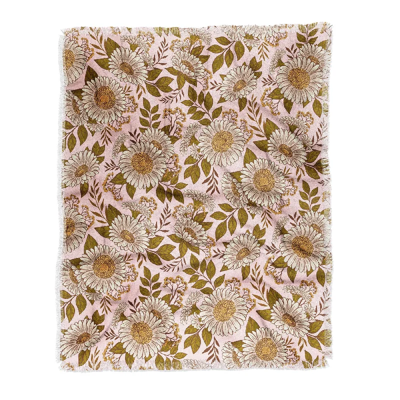 Avenie Spring Garden Collection I Throw Blanket