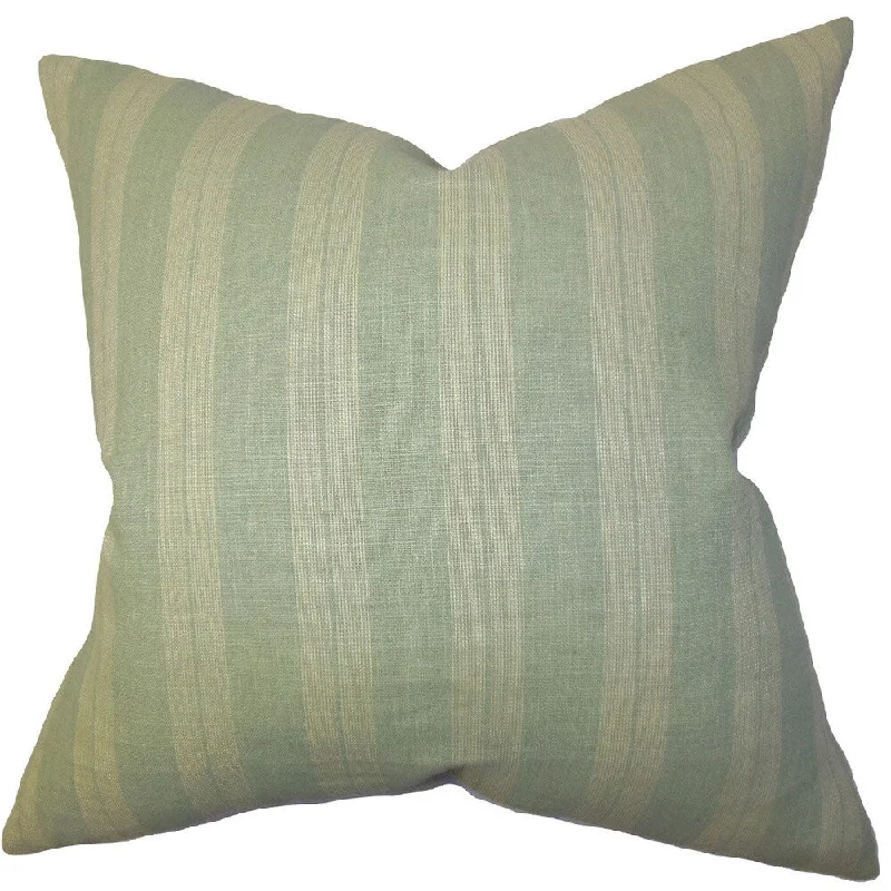 Finlay Stripes Euro Sham Green