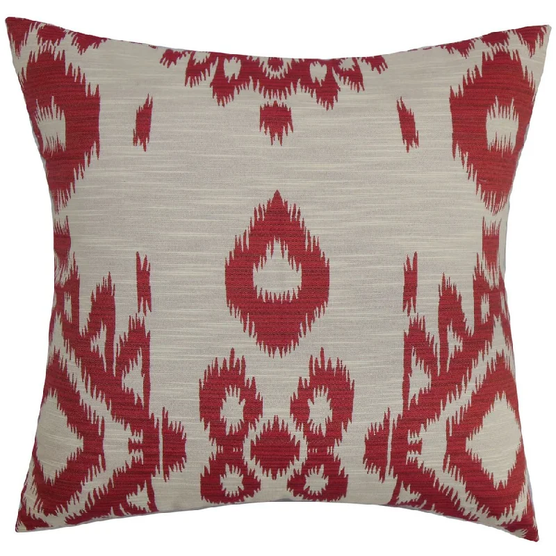 Gaera Ikat Euro Sham Pepper