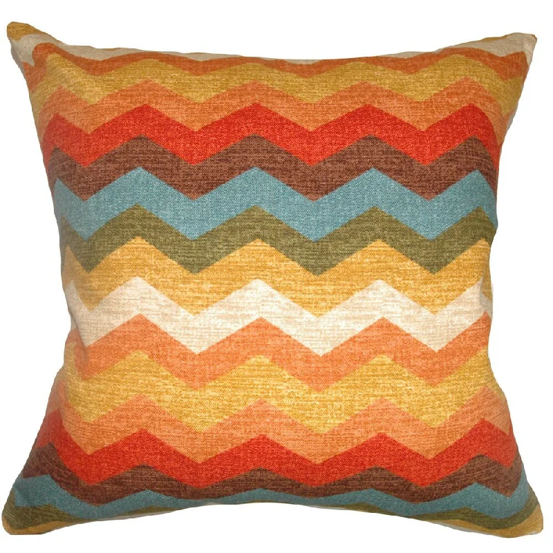 Gail Zigzag Euro Sham Autumn