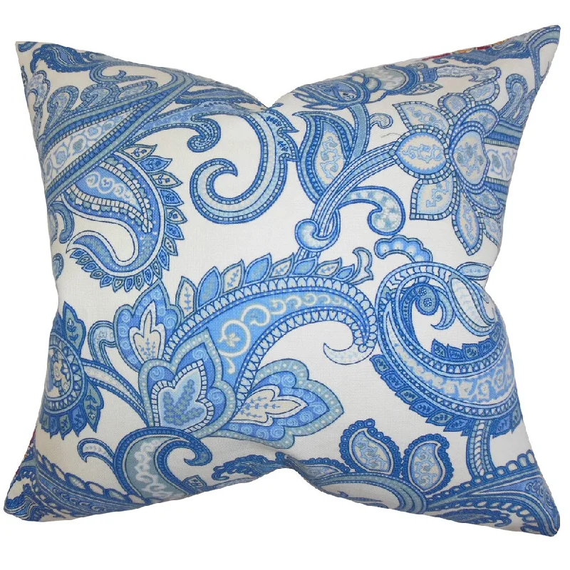 Galila Floral Euro Sham Blue