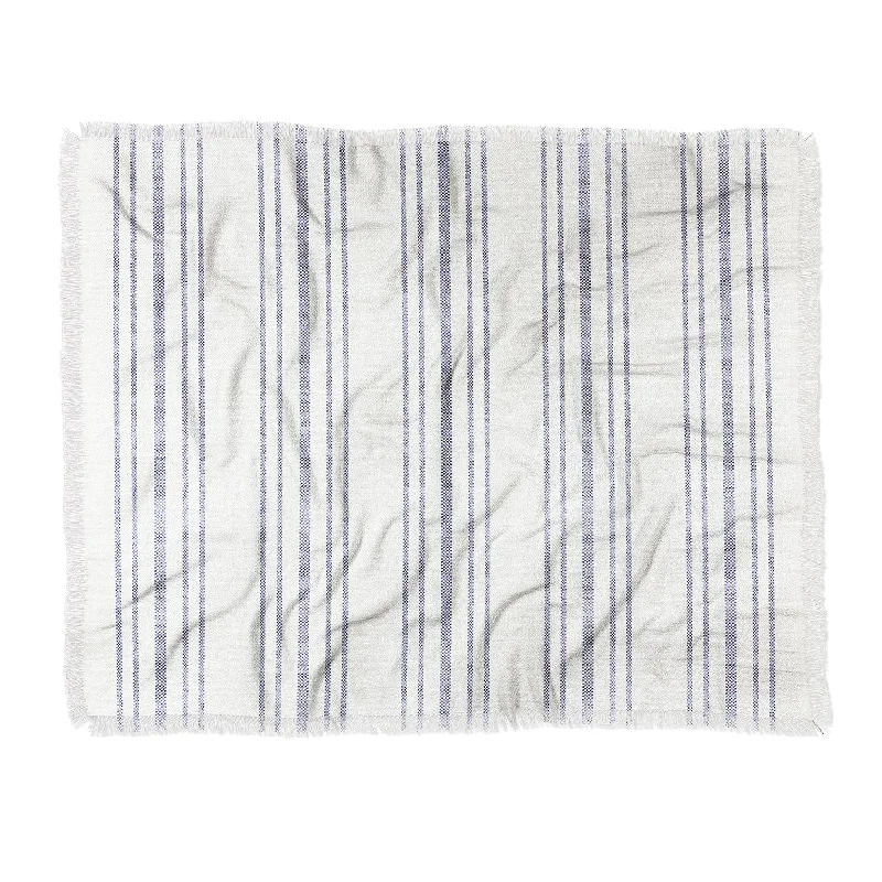 Holli Zollinger Aegean Multi Stripe Throw Blanket