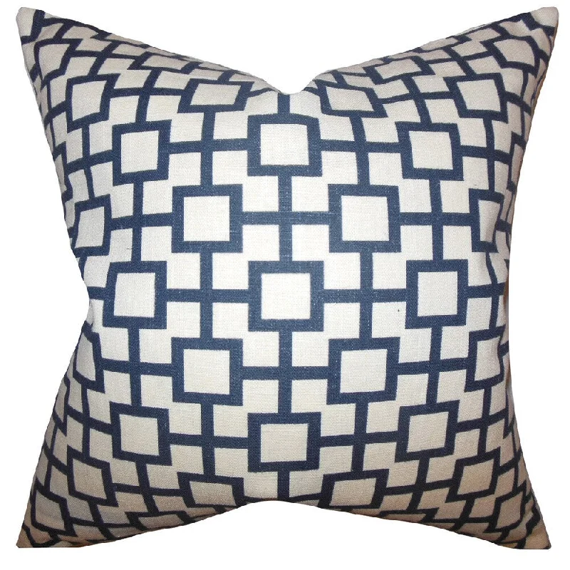 Janka Geometric Euro Sham Midnight