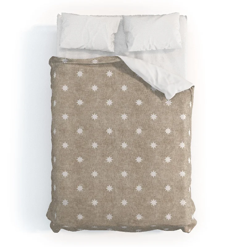 Little Arrow Design Co Stars On Stone Polyester Duvet