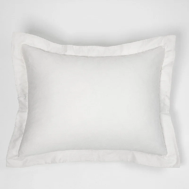 Murano Sham, White, Standard