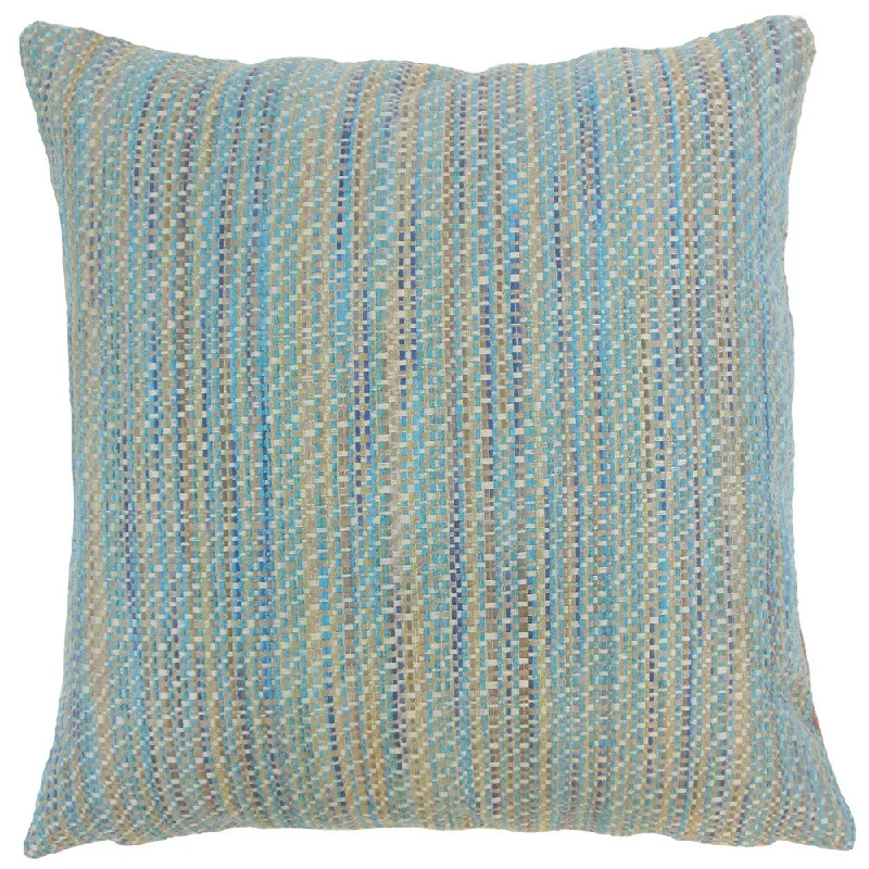 Raith Stripes Euro Sham Lagoon