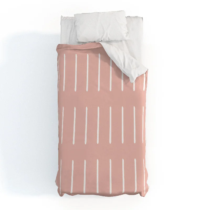 Summer Sun Home Art Organic Blush Polyester Duvet