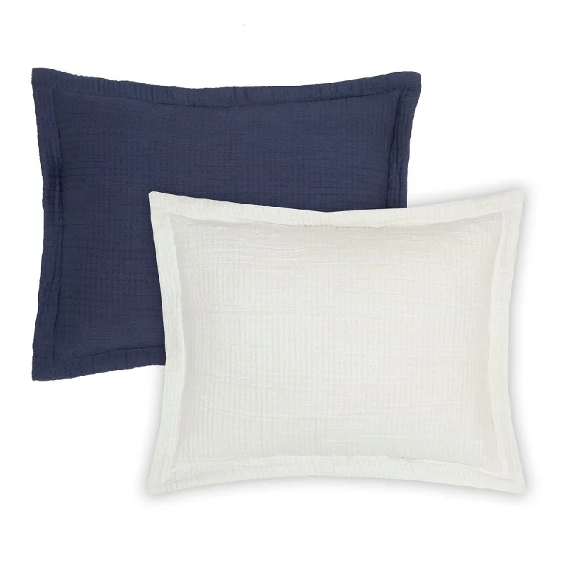 WestPoint Home Cotton DoubleWeave Textured Sham