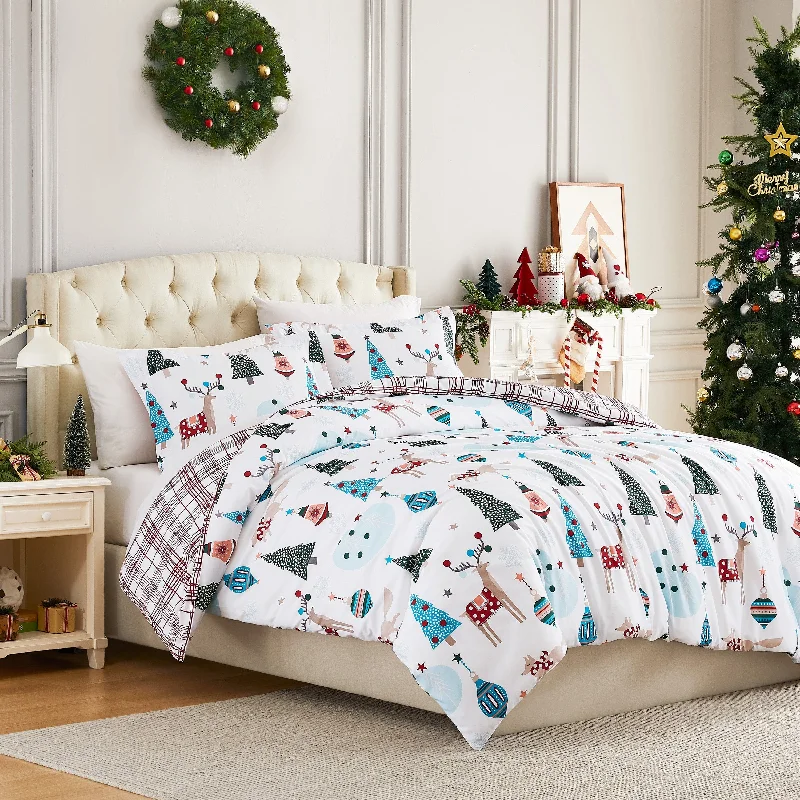 Winter Wonderland Reversible Comforter Set